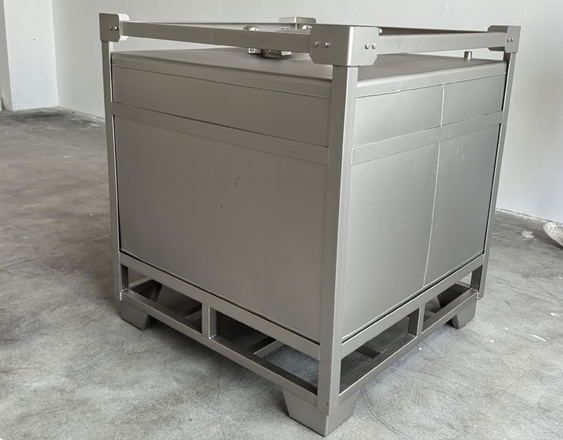 Explosion-Proof Metal IBC Tank Side Display