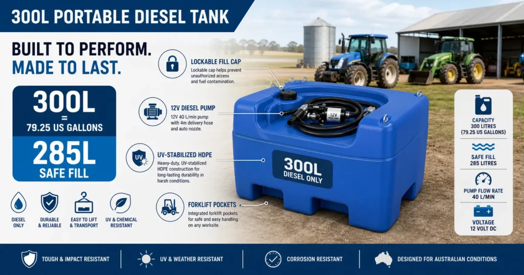 300L Farm Diesel Tank Guide 2026