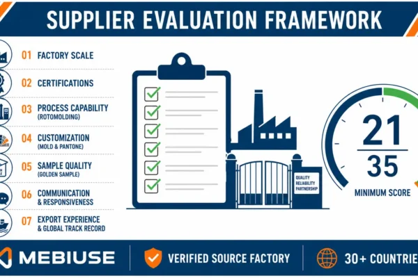 Evaluating a portable fuel tank supplier: MEBIUSE factory assessment checklist
